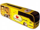 1:50 Scale Yellow Souvenir Tour de France Tour Bus Model