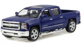 Green / Red / Black /Blue Diecast Chevrolet Silverado Pickup Toy