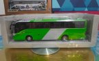 Green-White 1:43 Scale Diecast Volvo 9300 Coach Bus Model