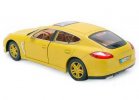 Red / Yellow 1:24 Scale Diecast Porsche Panamera Turbo Model