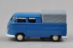 1:36 Scale Deep Blue Kids 1962 Classical VW Bus Toy