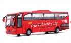 Large Scale Kids Red Five Opening Doors Tour Bus Toy