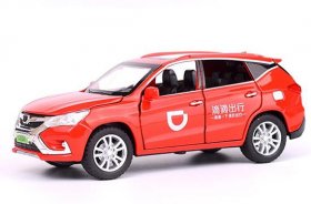 Kids White / Red / Orange 1:32 Scale Diecast BYD Song SUV Toy