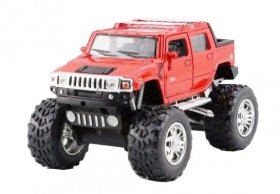 1:40 Kids Red / Yellow / Blue / Black Diecast Hummer H2 SUT