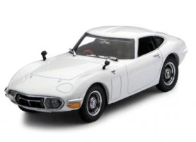 Red / White / Silver 1:43 Kyosho Diecast Toyota 2000GT Model