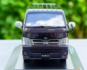 1:43 Scale Purple Diecast 2012 Toyota Hiace Super GL Model