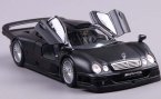 Silver 1:18 Scale Maisto Diecast Mercedes-Benz CLK-GTR Model