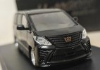 1:64 Scale Black Diecast Toyota Alphard MPV Model