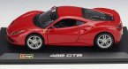 Bburago 1:32 Scale Red Diecast Ferrari 488 GTB Model