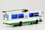 White 1:76 SK5105GP NO.101 Diecast GuangZhou Trolley Bus Model