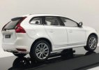 White 1:43 Scale Diecast 2015 Volvo XC60 SUV Model