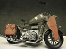 Handmade Army Green Medium Scale 1942 Harley Davidson WLA