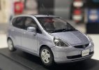 Silver 1:43 Scale Diecast 2001 Honda Fit Car Model