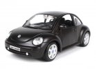 1:25 Scale Maisto Black Diecast VW New Beetle Model