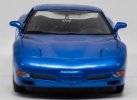 1:24 Scale Blue Maisto Diecast Chevrolet Corvette Z06 Model