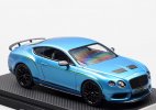1:43 Scale Blue Diecast 2015 Bentley Continental GT3-R Model