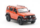 1:64 Scale Orange Diecast 2023 Tank 300 SUV Model