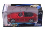 White / Red / Silver 1:24 MaiSto Diecast MERCEDES-BENZ SLS AMG