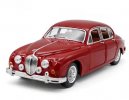 Red 1:18 Scale Diecast Bburago 1959 Jaguar Mark Model