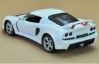 White / Yellow 1:22 Scale Diecast Lotus Exige S Model