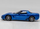 1:24 Scale Blue Maisto Diecast Chevrolet Corvette Z06 Model