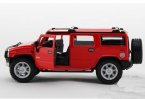 1:32 Scale Red / Yellow / Black Kids Diecast Hummer H2 Toy