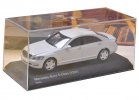 1:43 White / Black / Silver Diecast Mercedes-Benz S600L Model