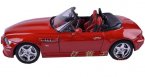 Red 1:18 Scale Bburago Diecast BMW M Roadster Model