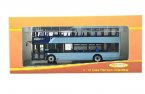 Blue 1:76 Scale CMNL Diecast SCANIA Double-Decker Bus Model