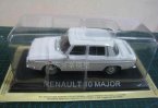 1:43 Scale White IXO Diecast Renault 10 Major Car Model