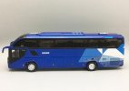Blue 1:42 Scale Diecast Higer KLQ6125B H92 Coach Bus Model