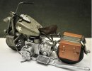 Handmade Army Green Medium Scale 1942 Harley Davidson WLA