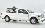 1:32 Kids White / Red / Blue Die-Cast Ford F150 Pickup Truck Toy