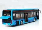 Blue 1:36 Scale Diecast Foton AUV BJ6129EVCA City Bus Model