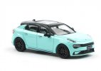 1:64 Black /Blue /Orange Diecast Lynk & Co 02 Hatchback Model