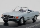 Silver-Blue 1:43 IXO Diecast 1979 Mercedes-Benz 280 SL Model