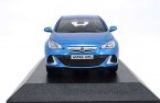 1:43 Scale Red / Blue Diecast Opel Astra OPC Model