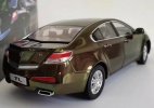 Black / Wine Red 1:18 Scale Diecast 2009 Acura TL Car Model