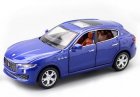 Gray / Blue / Champagne Kids 1:32 Diecast Maserati Levante Toy