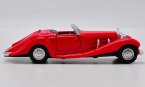 Red Kid 1:36 Scale Diecast 1936 Mercedes Benz 500K Roadster Toy