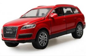 Black / White / Red 1:32 Scale Diecast Audi Q7 SUV Toy