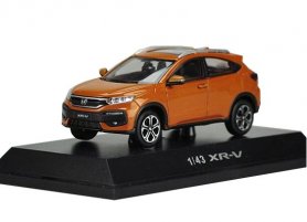 White / Orange / Blue 1:43 Scale Diecast Honda XR-V Model