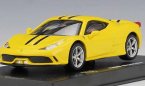 Bburago 1:43 Red / Yellow Diecast Ferrari 458 Speciale Model