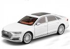 1:24 Kids Black /White /Gray Diecast 2018 Audi A8 Limousine Toy