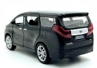 Kids Black / White 1:32 Scale Diecast Toyota Alphard MPV Toy