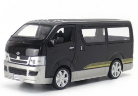 1:32 Scale White / Black / Blue Kids Diecast Toyota Hiace Toy