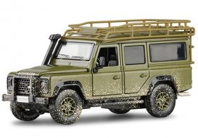 1:32 Scale Muddy Army Green Kid Diecast Land Rover Defender Toy