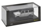 Silver 1:64 Scale Diecast Land Rover Defender 110 Model