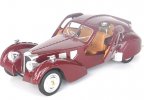 Blue / Wine Red / Golden 1:28 Kids Diecast Bugatti Vintage Car