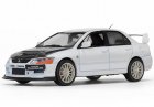 White 1:43 Vitesse Diecast Mitsubishi Lancer Evolution IX Model
